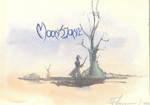 Moonstone watercolour